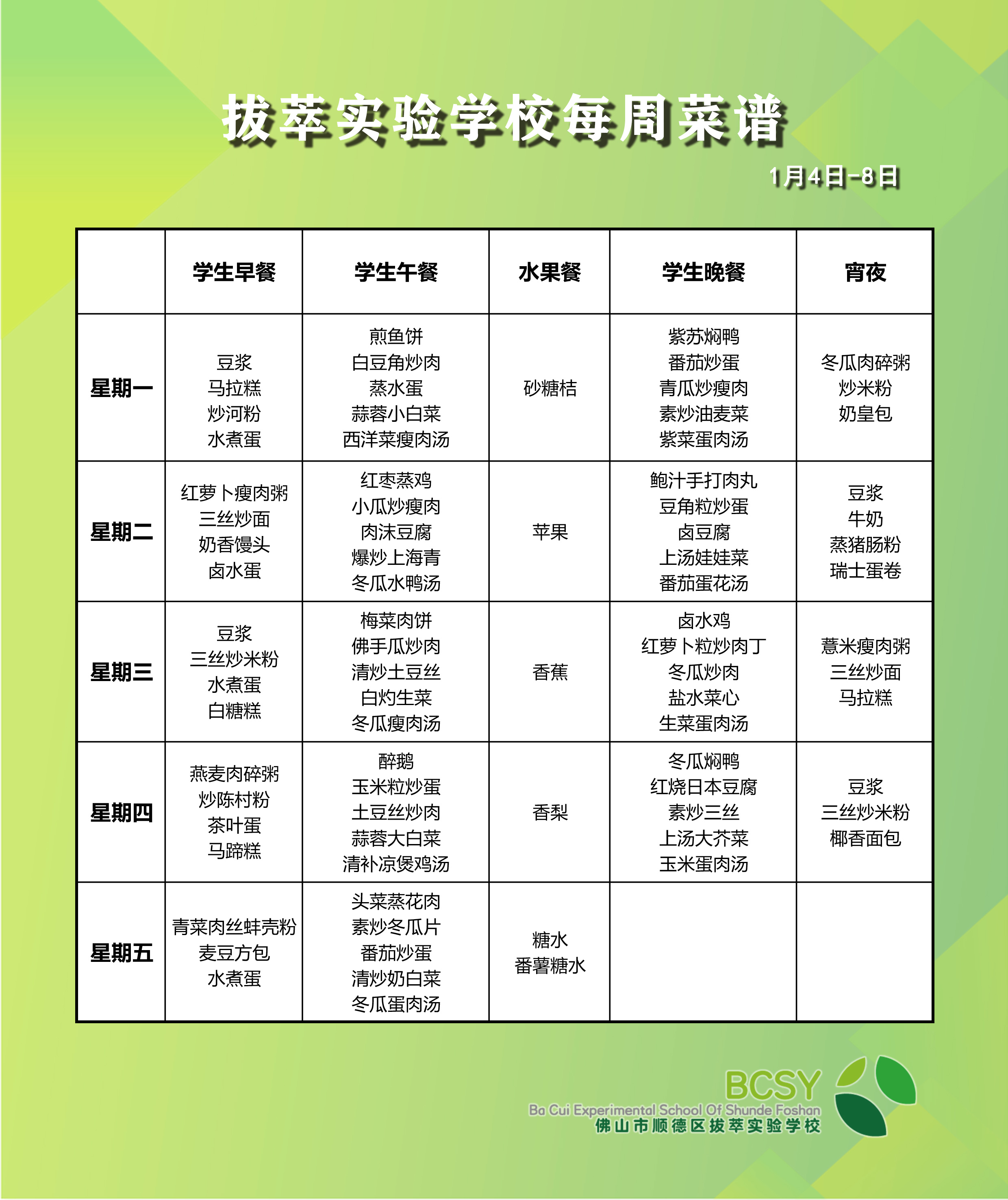 徐州市第一中学食堂负一楼学生餐厅量化菜谱公示(202106)-徐州市第一中学